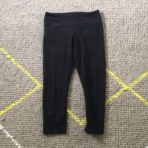 Lululemon wunder under 3/4 leggings
